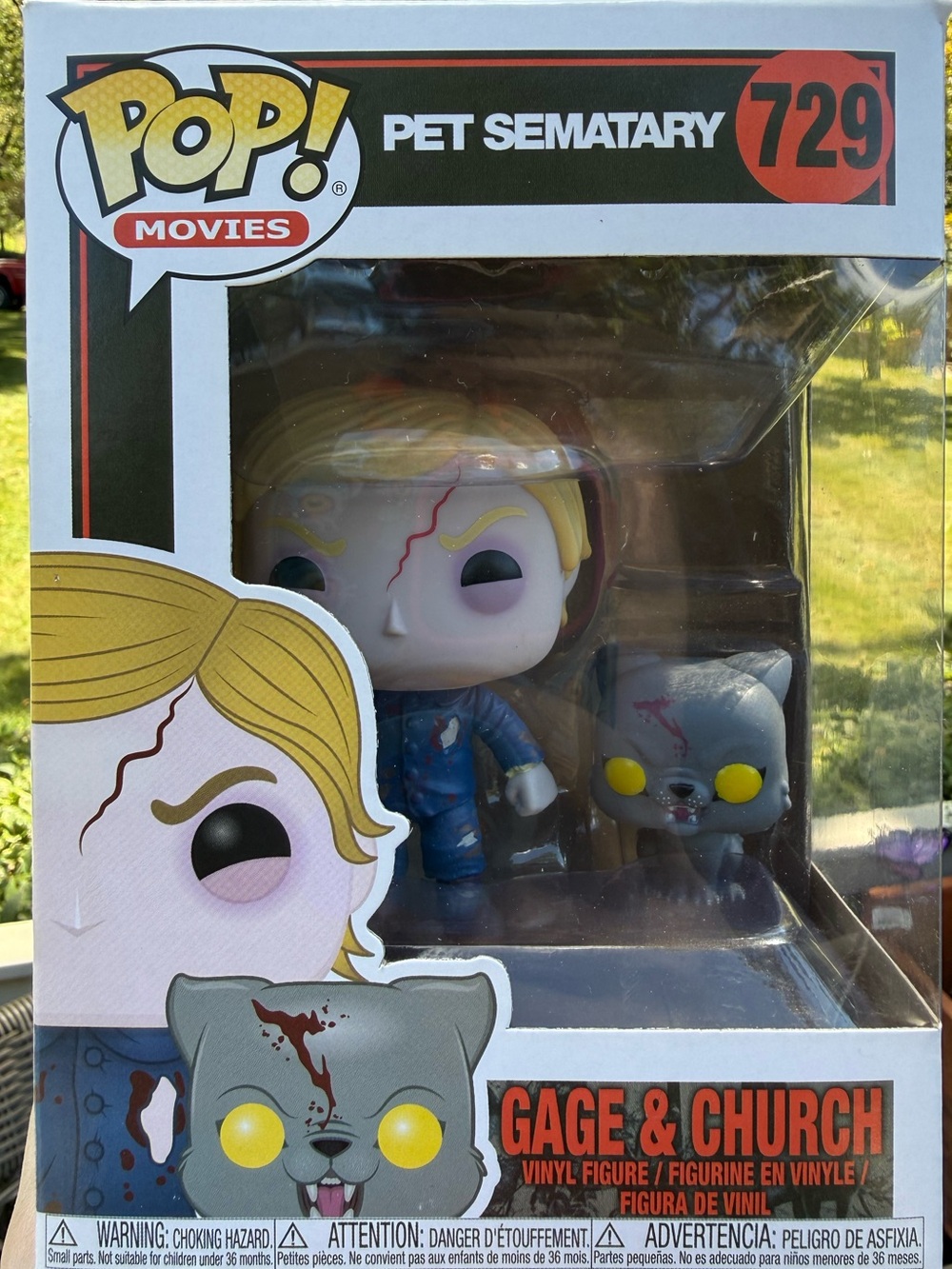 Funko Pet Sematary Gage & Church Vinyl Figure - 2019